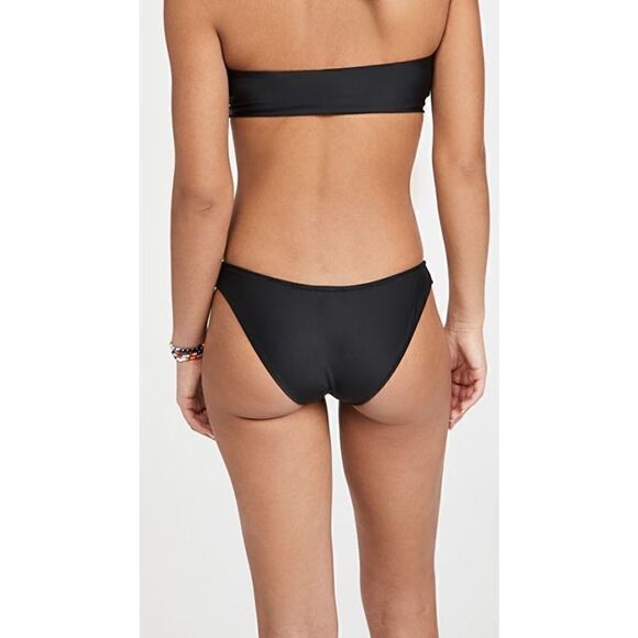 Madewell black Second Wave Curved-Waist Bikini Bottom L NWT - Picture 6 of 6